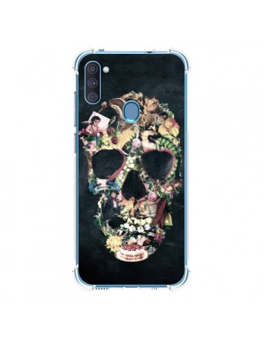 Coque Samsung Galaxy A11 et M11 Skull Vintage Tête de Mort - Ali Gulec