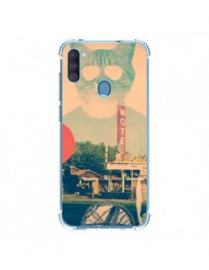 Coque Samsung Galaxy A11 et M11 Chat Fashion The Cat -...