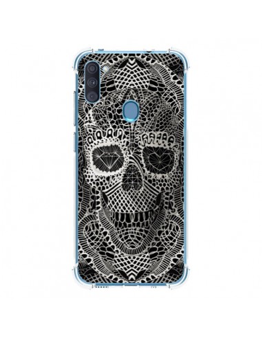 Coque Samsung Galaxy A11 et M11 Skull Lace Tête de Mort - Ali Gulec