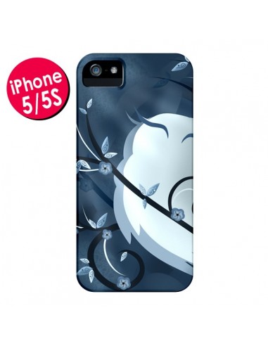 Coque Chouette Hibou Asiatique pour iPhone 5 et 5S - LouJah