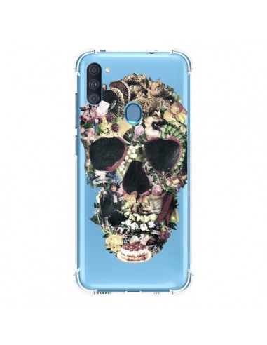 Coque Samsung Galaxy A11 et M11 Skull Vintage Tête de Mort Transparente - Ali Gulec