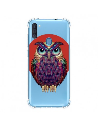 Coque Samsung Galaxy A11 et M11 Chouette Hibou Owl Transparente - Ali Gulec