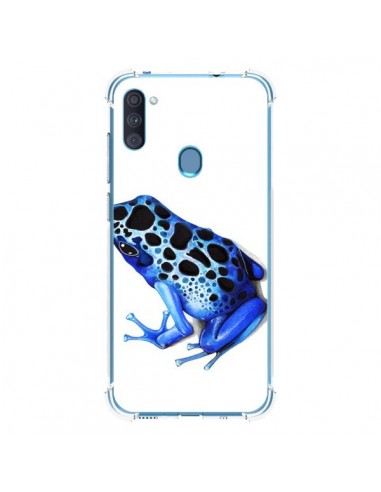 Coque Samsung Galaxy A11 et M11 Grenouille Bleue - Annya Kai