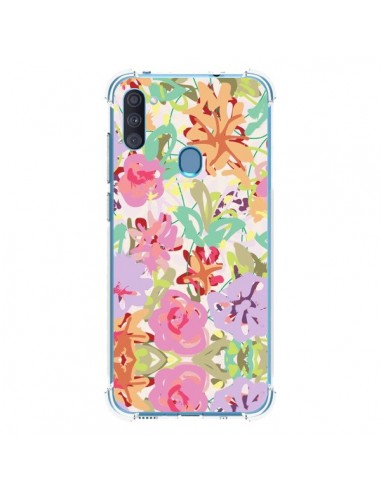 Coque Samsung Galaxy A11 et M11 Fleurs Botanical - AlekSia