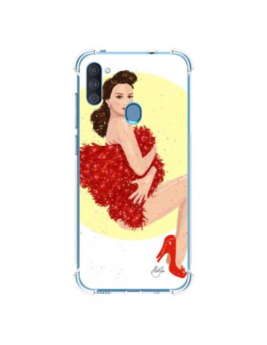 Coque Samsung Galaxy A11 et M11 Burlesque Femme Fatale - AlekSia