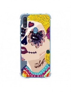 Coque Samsung Galaxy A11 et M11 Sugar Skull Tête de Mort...