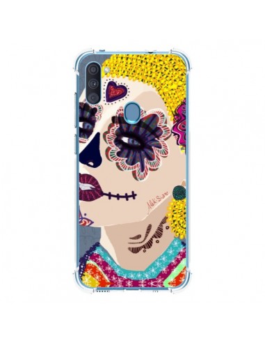 Coque Samsung Galaxy A11 et M11 Sugar Skull Tête de Mort - AlekSia