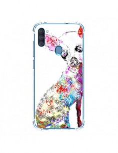 Coque Samsung Galaxy A11 et M11 Chien Chihuahua Graffiti...