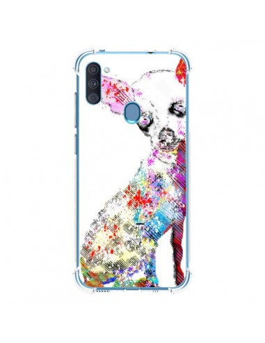 Coque Samsung Galaxy A11 et M11 Chien Chihuahua Graffiti - Bri.Buckley