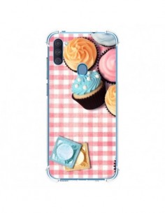 Coque Samsung Galaxy A11 et M11 Petit Dejeuner Cupcakes -...