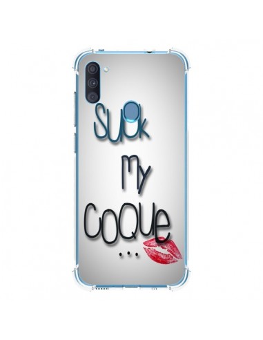 Coque Samsung Galaxy A11 et M11 Suck my Coque iPhone 6 et 6S Lips Bouche Lèvres - Bertrand Carriere