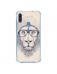 Coque Samsung Galaxy A11 et M11 Cool Lion Lunettes -...