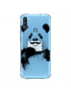 Coque Samsung Galaxy A11 et M11 Funny Panda Moustache...