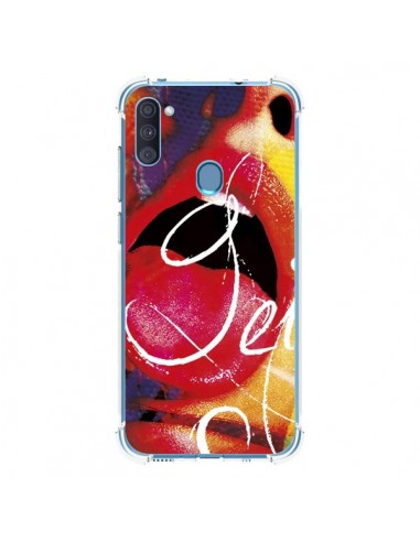 Coque Samsung Galaxy A11 et M11 Get Bouche Sexy - Brozart