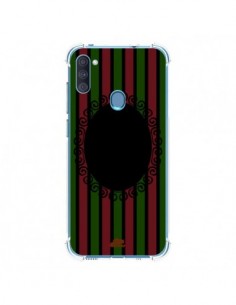 Coque Samsung Galaxy A11 et M11 Camée Squelette Rose -...