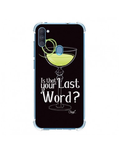 Coque Samsung Galaxy A11 et M11 Is that your Last Word Cocktail Barman - Chapo