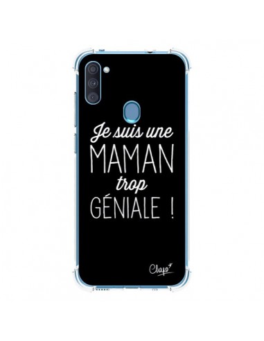 Coque Samsung Galaxy A11 et M11 Je suis une Maman trop Géniale - Chapo