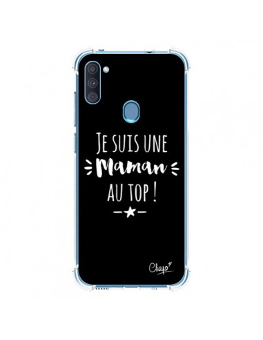 Coque Samsung Galaxy A11 et M11 Je suis une Maman au Top - Chapo