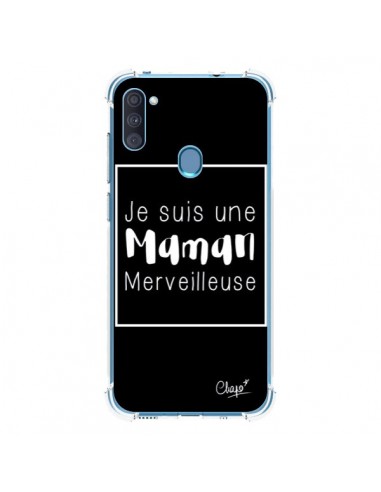 Coque Samsung Galaxy A11 et M11 Je suis une Maman Merveilleuse - Chapo