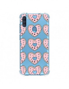 Coque Samsung Galaxy A11 et M11 Donuts Heart Coeur Rose...