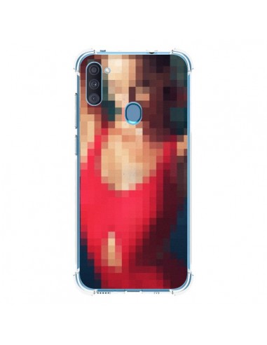 Coque Samsung Galaxy A11 et M11 Summer Girl Pixels - Danny Ivan