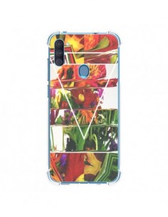 Coque Samsung Galaxy A11 et M11 Facke Flowers Fleurs -...