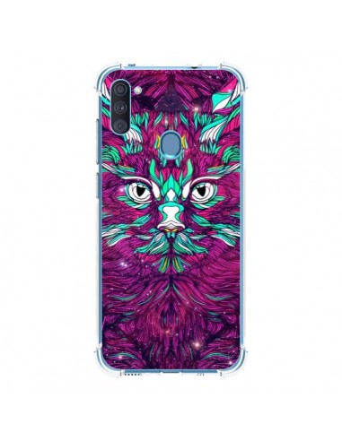 Coque Samsung Galaxy A11 et M11 Space Cat Chat espace - Danny Ivan