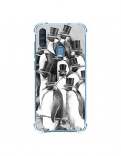Coque Samsung Galaxy A11 et M11 Pingouins Gentlemen -...