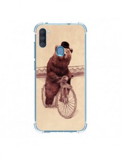 Coque Samsung Galaxy A11 et M11 Ours Velo Barnabus Bear -...