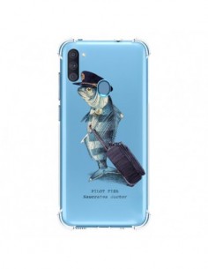Coque Samsung Galaxy A11 et M11 Pilot Fish Poisson Pilote...