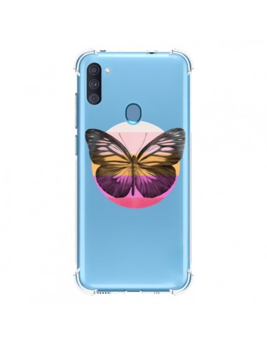 Coque Samsung Galaxy A11 et M11 Papillon Butterfly Transparente - Eric Fan