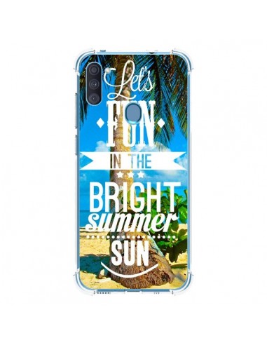 Coque Samsung Galaxy A11 et M11 Fun Summer Sun Été - Eleaxart