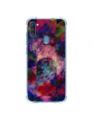 Coque Samsung Galaxy A11 et M11 Abstract Galaxy Azteque - Eleaxart