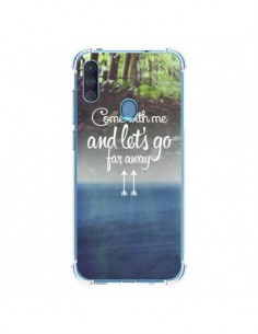 Coque Samsung Galaxy A11 et M11 Let's Go Far Away Forest...