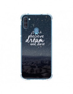 Coque Samsung Galaxy A11 et M11 Think believe dream and...
