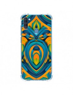 Coque Samsung Galaxy A11 et M11 Cross Heart Azteque Coeur...