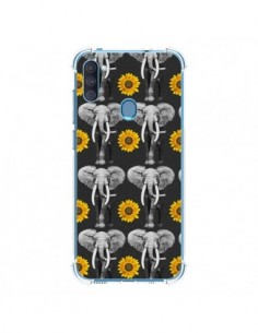 Coque Samsung Galaxy A11 et M11 Elephant Tournesol -...