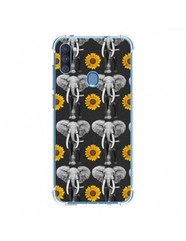 Coque Samsung Galaxy A11 et M11 Elephant Tournesol - Eleaxart