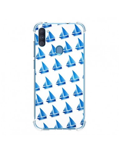 Coque Samsung Galaxy A11 et M11 Bateau Voilier Barquitos - Eleaxart