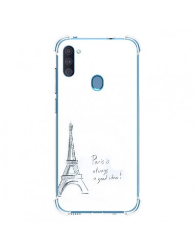 Coque Samsung Galaxy A11 et M11 Paris is always a good idea -  Léa Clément