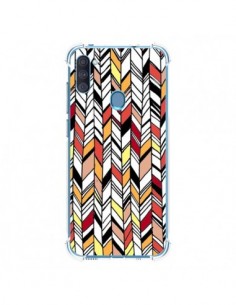 Coque Samsung Galaxy A11 et M11 Graphic Azteque Rouge...