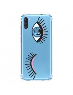 Coque Samsung Galaxy A11 et M11 Eyes Oeil Yeux Bleus...