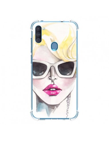 Coque Samsung Galaxy A11 et M11 Blonde Chic - Elisaveta Stoilova