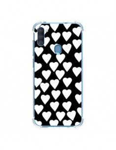 Coque Samsung Galaxy A11 et M11 Coeur Blanc - Project M
