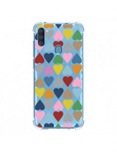 Coque Samsung Galaxy A11 et M11 Coeurs Heart Couleur...