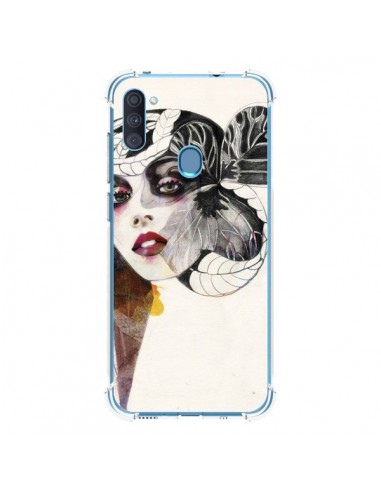 Coque Samsung Galaxy A11 et M11 Flower Girl - Felicia Atanasiu