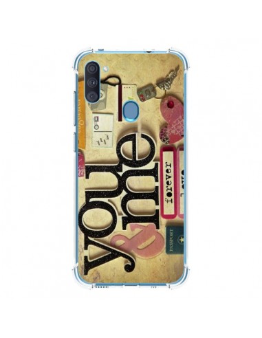 Coque Samsung Galaxy A11 et M11 Me And You Love Amour Toi et Moi - Irene Sneddon