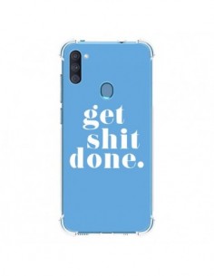 Coque Samsung Galaxy A11 et M11 Get Shit Done Bleu - Shop...