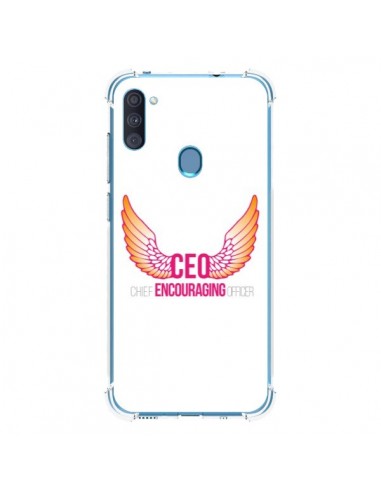 Coque Samsung Galaxy A11 et M11 CEO Chief Encouraging Officer Rose - Shop Gasoline