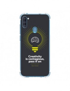 Coque Samsung Galaxy A11 et M11 Creativity is contagious,...